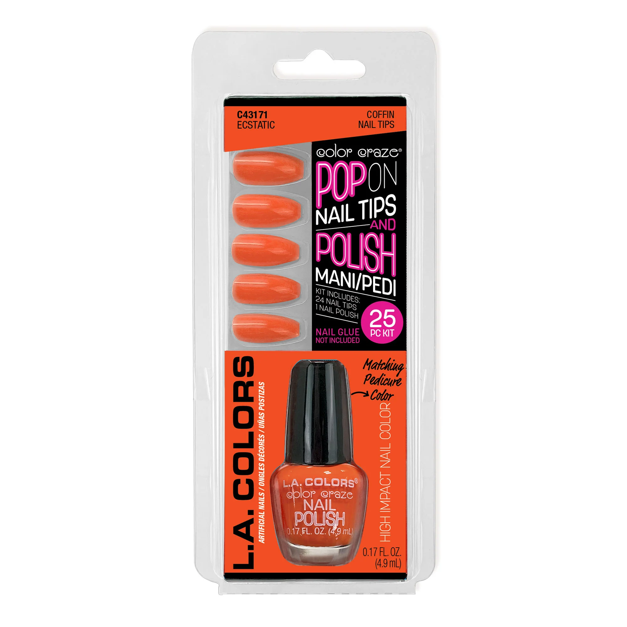Pop On Nail Tips and Polish - Image 3