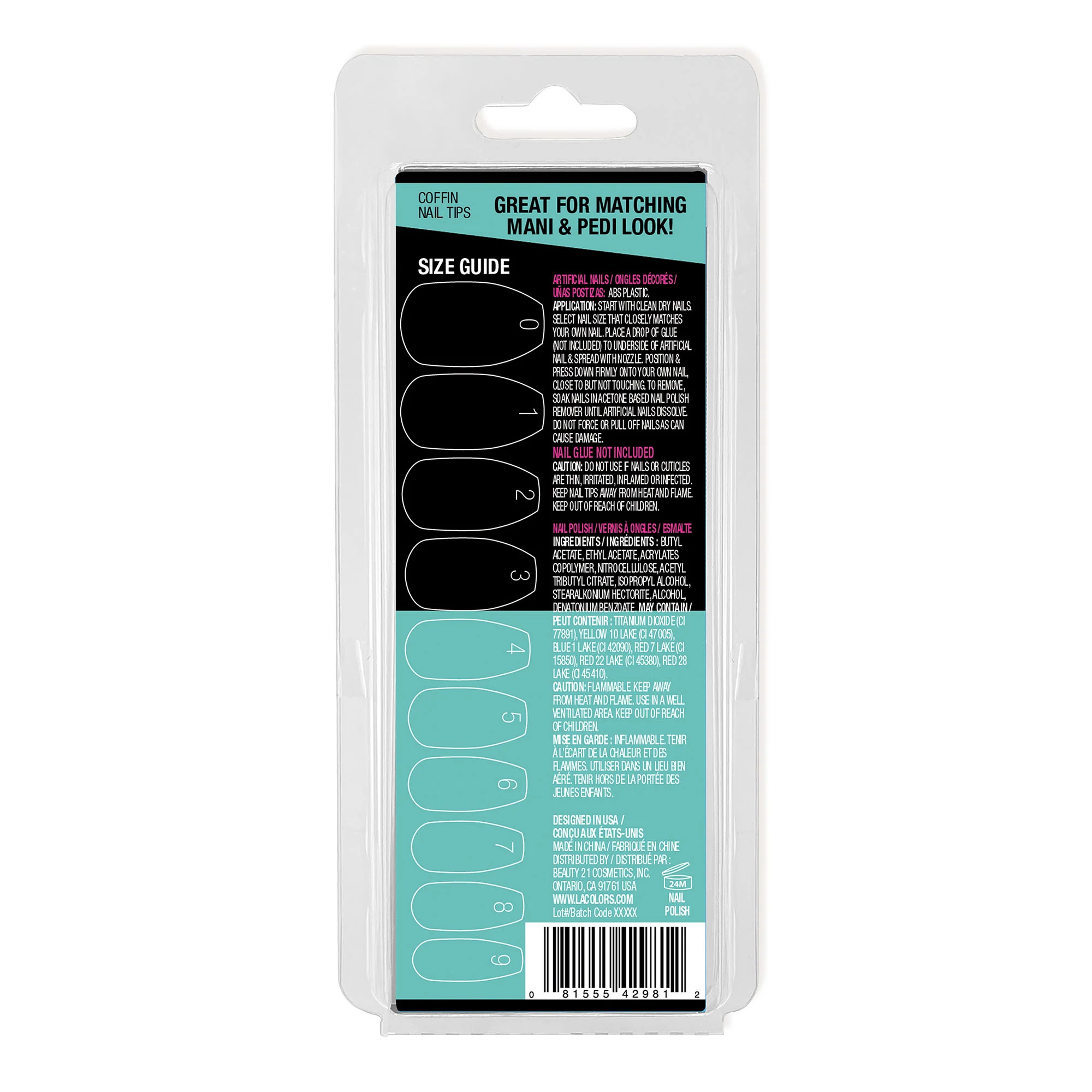 Pop On Nail Tips and Polish - Image 6